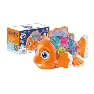 Toy Land Battery Operated Transparent Fish 3034