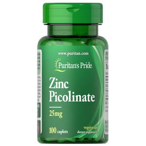 Puritan's Pride Zinc Picolinate 25mg 100pcs