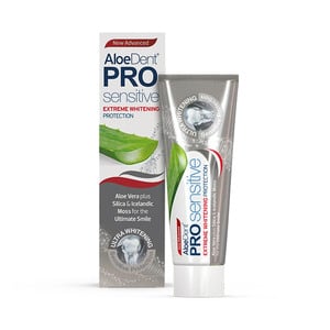Aloe Dent Toothpaste Pro Sensitive Extreme Whitening Protection 75ml