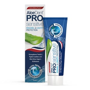 Aloe Dent Toothpaste Pro Sensitive Enamel & Cavity Protection 75ml