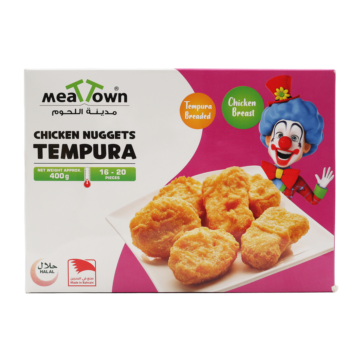 Meat Town Chicken Nuggets Tempura 400g