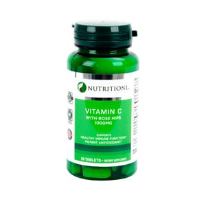 Nutritionl Vitamin C With Rose Hips 1000mg 60 pcs