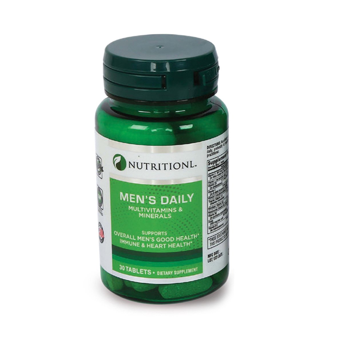 اشتري قم بشراء Nutritionl Mens Daily Multivitamins & Minerals 30 pcs Online at Best Price من الموقع - من لولو هايبر ماركت Vitamins&Supplements في الامارات