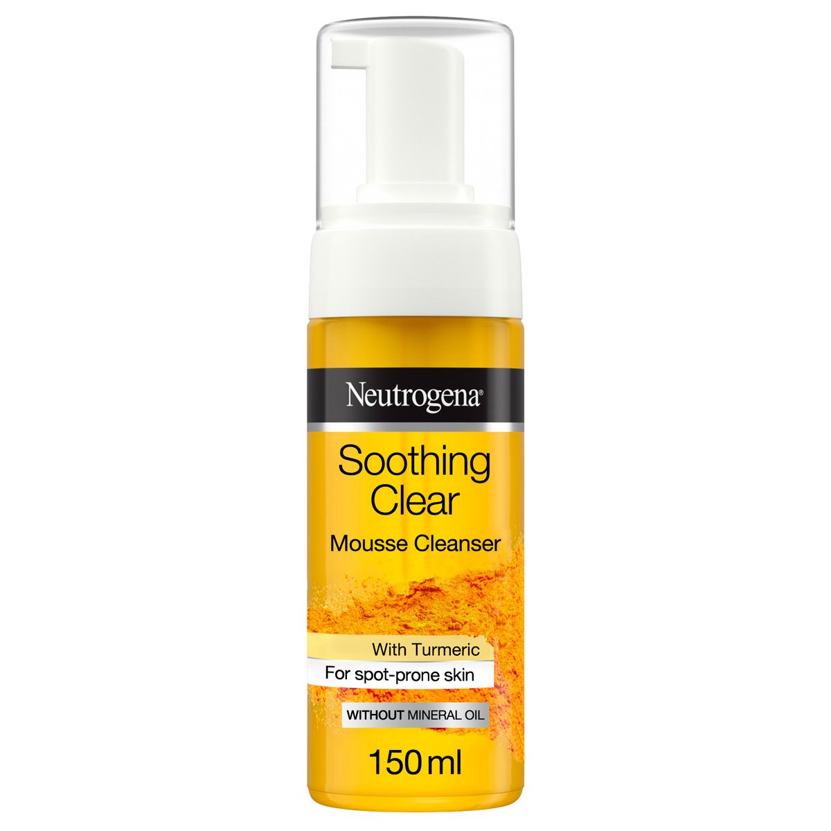 Neutrogena Soothing Clear Turmeric Mousse Cleanser 150 ml