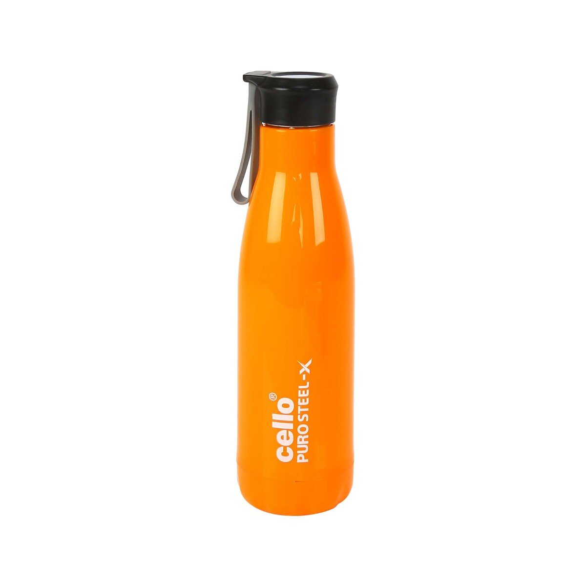 Cello Stainless Steel Water Bottle PuroXCooper 600ml Assorted