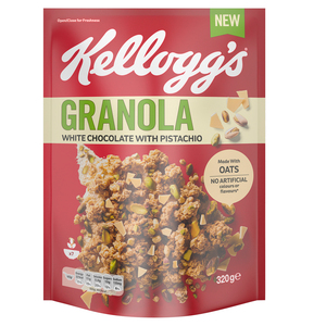 Kellogg's Granola White Chocolate With Pistachio 320g