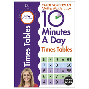 10 Minutes A Day Times Tables, Ages 9-11 (Key Stage 2)