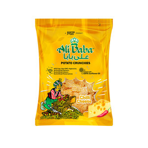 Alibaba Chilli Cheese  Potato Crunchies 20 x 15g