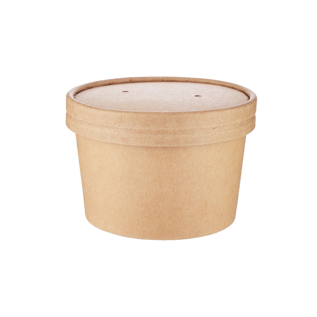 Hotpack Kraft Paper Noodle Bowl With Lid Capacity 8oz 5pcs