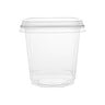 Hotpack PET Clear Deli Container Square With Lid Capacity 24oz 10pcs