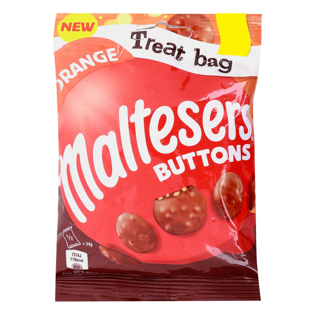 Maltesers Buttons Orange Treat Bag 68g