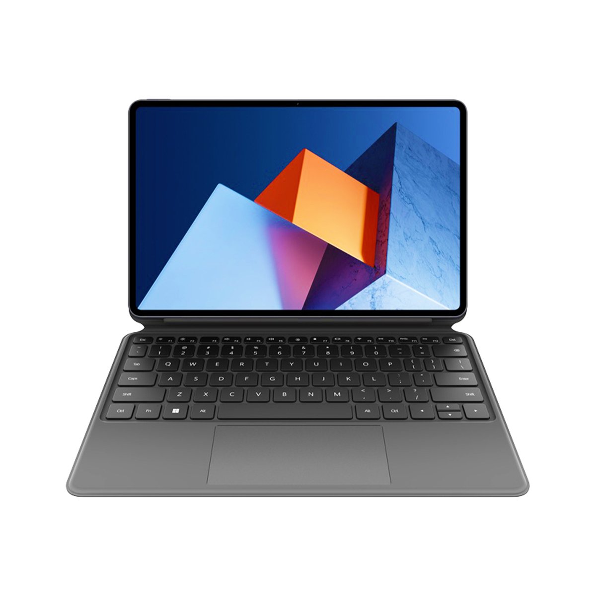 Huawei MateBook E D-W7651TA Convertible 2 in 1 Laptop - 12.6” QHD AMOLED Touch Screen Display, 11th Gen Intel Core i7-1160G7 Processor, 16GB RAM, 512GB SSD, Intel Iris Xe Graphics, Nebula Grey