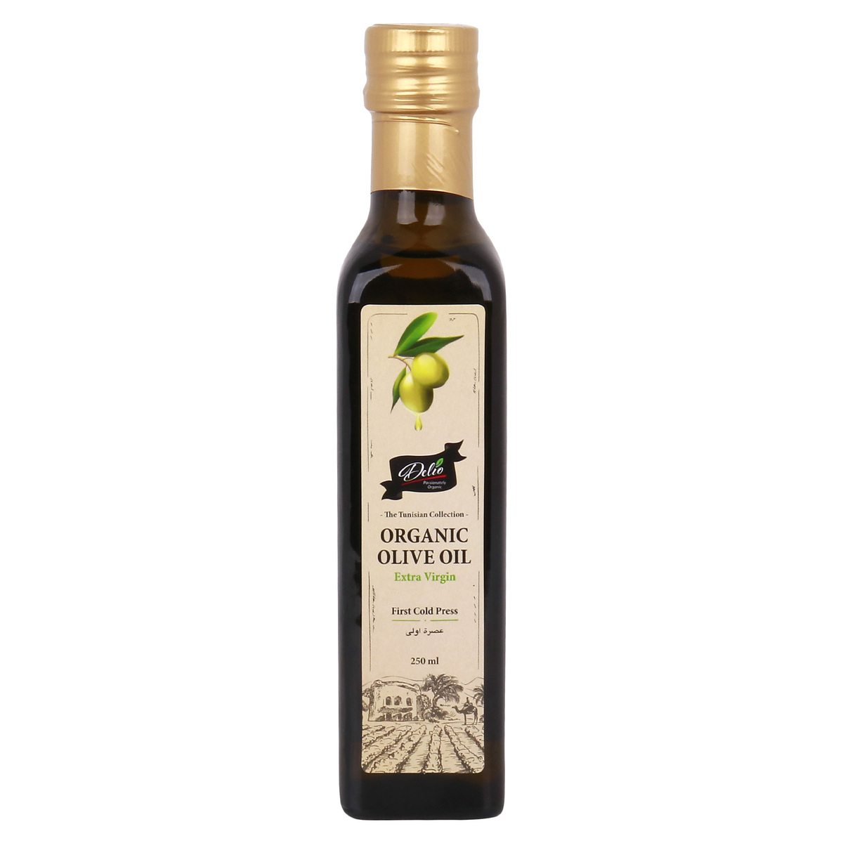 Delio Organic Olive Oil 250ml