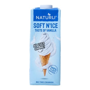Naturli Vanilla Soft N' Ice 1Litre