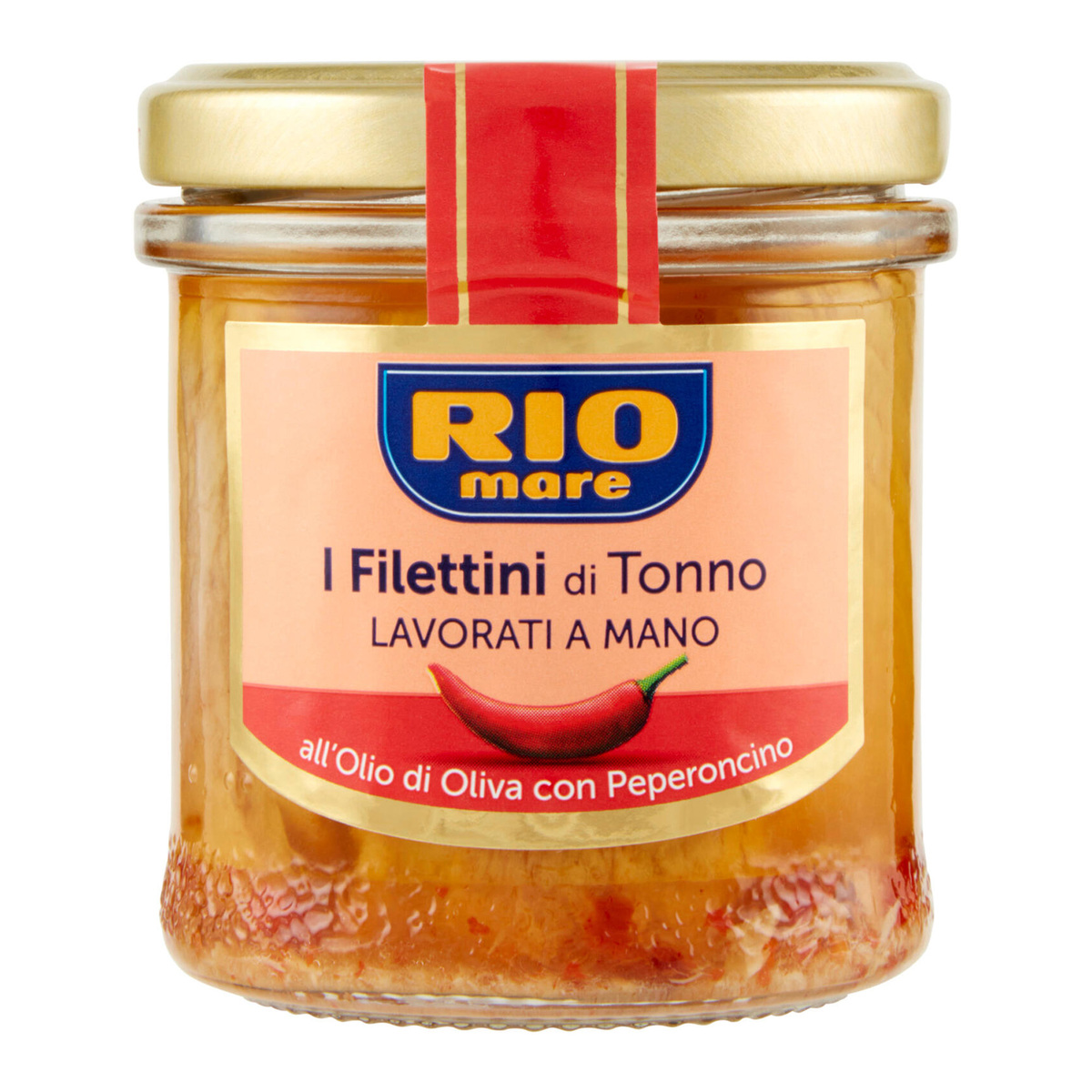 Rio Mare Tuna Fillets In Olive Oil With Chili Peppers 130 g