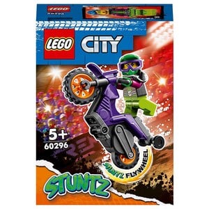 Lego 60296 Wheelie Stunt Bike Building Kit