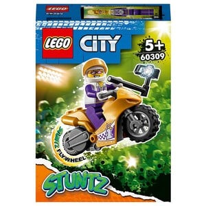 Lego 60309 City Selfie Stunt Bike Building Kit - 14pcs