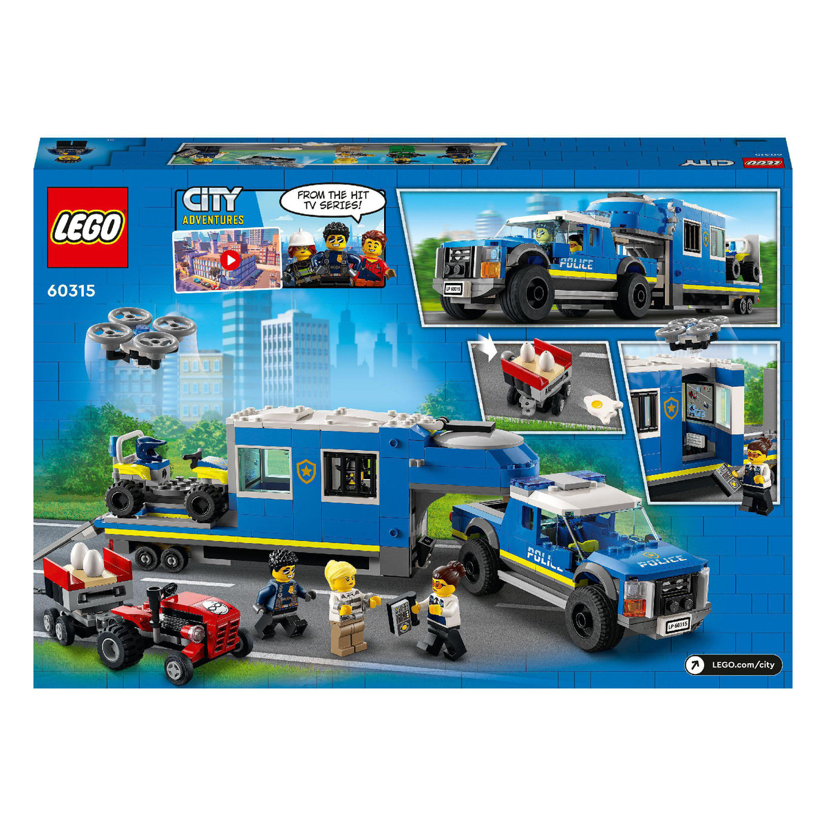 Lego  Police Mobile Command Truck 60315