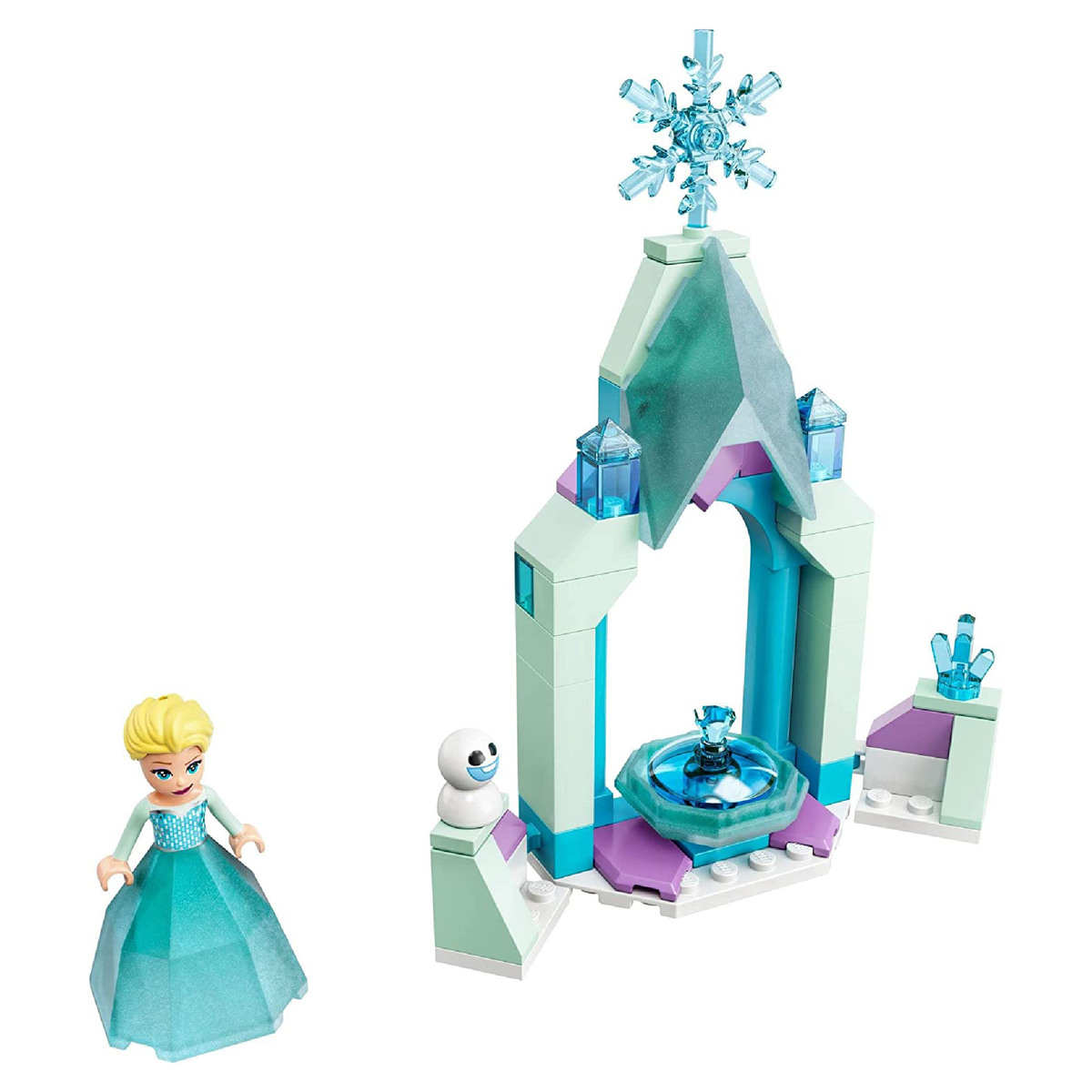 Lego Elsa Castle Courtyard 43199