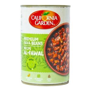 California Garden Fava Beans Al Fawal, 450 g