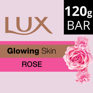 Lux Glowing Skin Rose Bar Soap 120g
