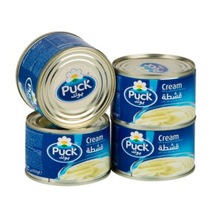Puck Sterilized Cream 4 x 160g