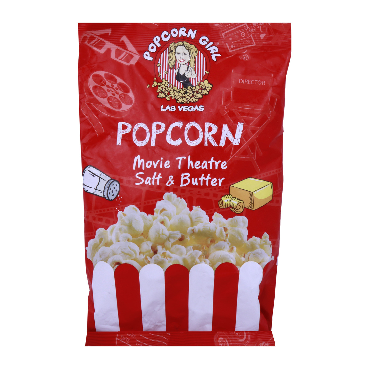 Popcorn Girl Las Vegas Salt & Butter 65g
