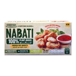 Americana Nabati Plant-Based Chicken Free Nuggets 270 g
