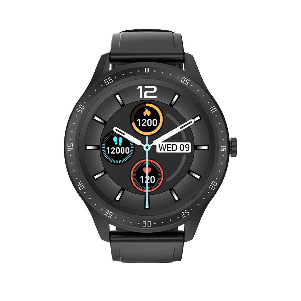 Porodo PD-VORTEX-BK Vortex Smart Watch - Black