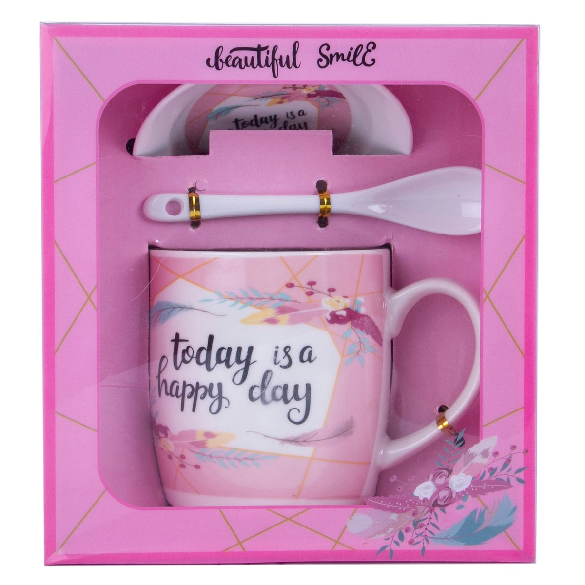 Al Qadah Valentine Ceramic Mug Set 0817088