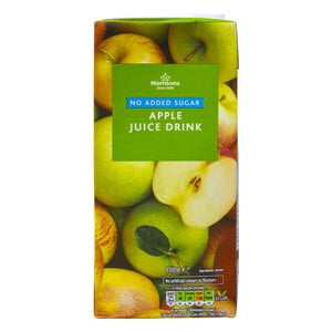 Morrisons Apple Juice Drink No Added Sugar 1Litre