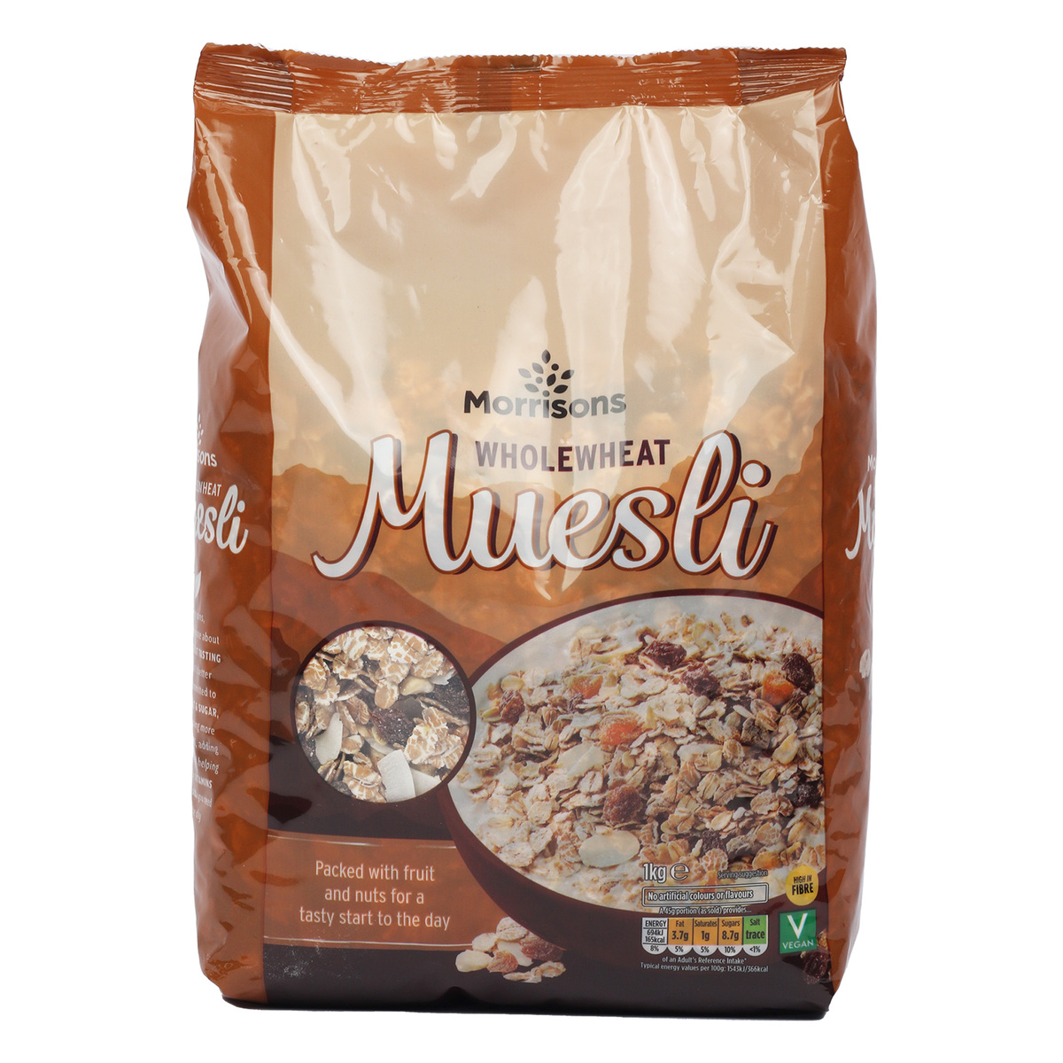 Morrisons Whole Wheat Muesli 1 kg