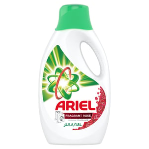 Ariel Power Gel Liquid Detergent Fragrant Rose 1.8Litre
