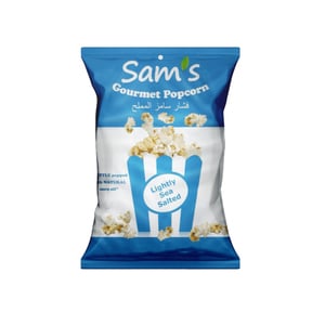 Sam's Popcorn Lightly Sea Salt 40g