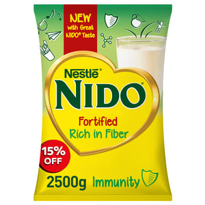 Nestle Nido Fortified Milk Powder Rich in Fiber 2.5kg