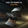 ASUS TUF Gaming F15 FX506HCB-HN1138W, Gaming Laptop, Core i5-11400H, 8GB RAM, 512GB PCIE G3 SSD, Nvidia GeForce RTX 3050 4GB, 15.6 inch FHD (1920X1080) 16:9 144Hz, Windows 11 Home, Grey