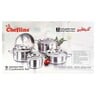 Chefline Stainless Steel Cookware Set BNG9 9Pcs
