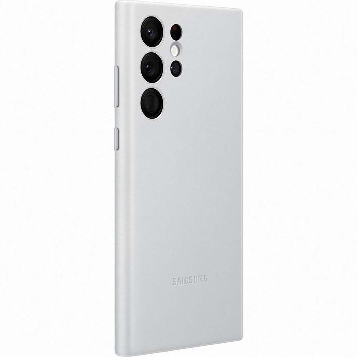 Samsung Galaxy S22 Ultra Leather Cover Case-Light Grey (EF-VS908LJEGWW)