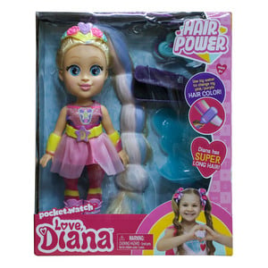Love Diana Hairpower 13inch Doll 20509