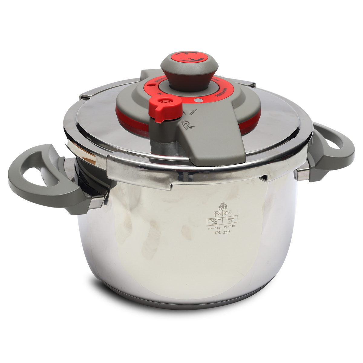 Falez Stainless Steel Pressure Cooker F14739 7Litre