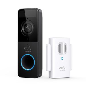 Eufy Video Door Bell 1080P E8220311,Battery Powered -Black