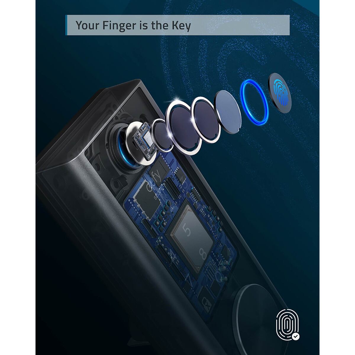 Eufy Smart Lock Touch&Wifi -T8520111