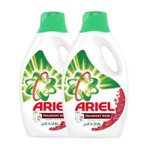 Ariel Power Gel Fragrant Rose 2 x 2.8Litre
