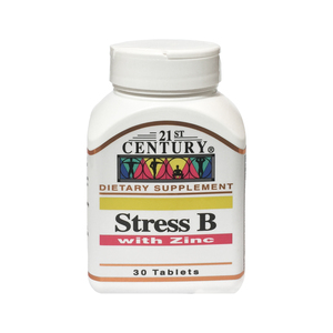 21st Century Stress B With Zinc 30pcs