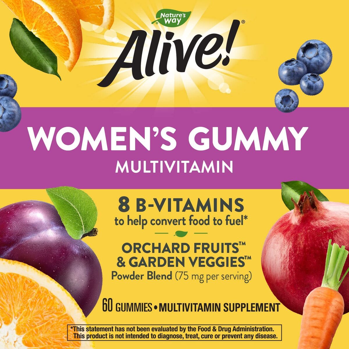 Nature's Way Alive Women's Gummy Multivitamin 60 pcs