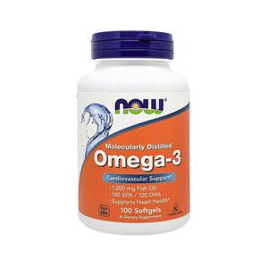 Now Foods Omega-3 Molecularly Distilled 100pcs