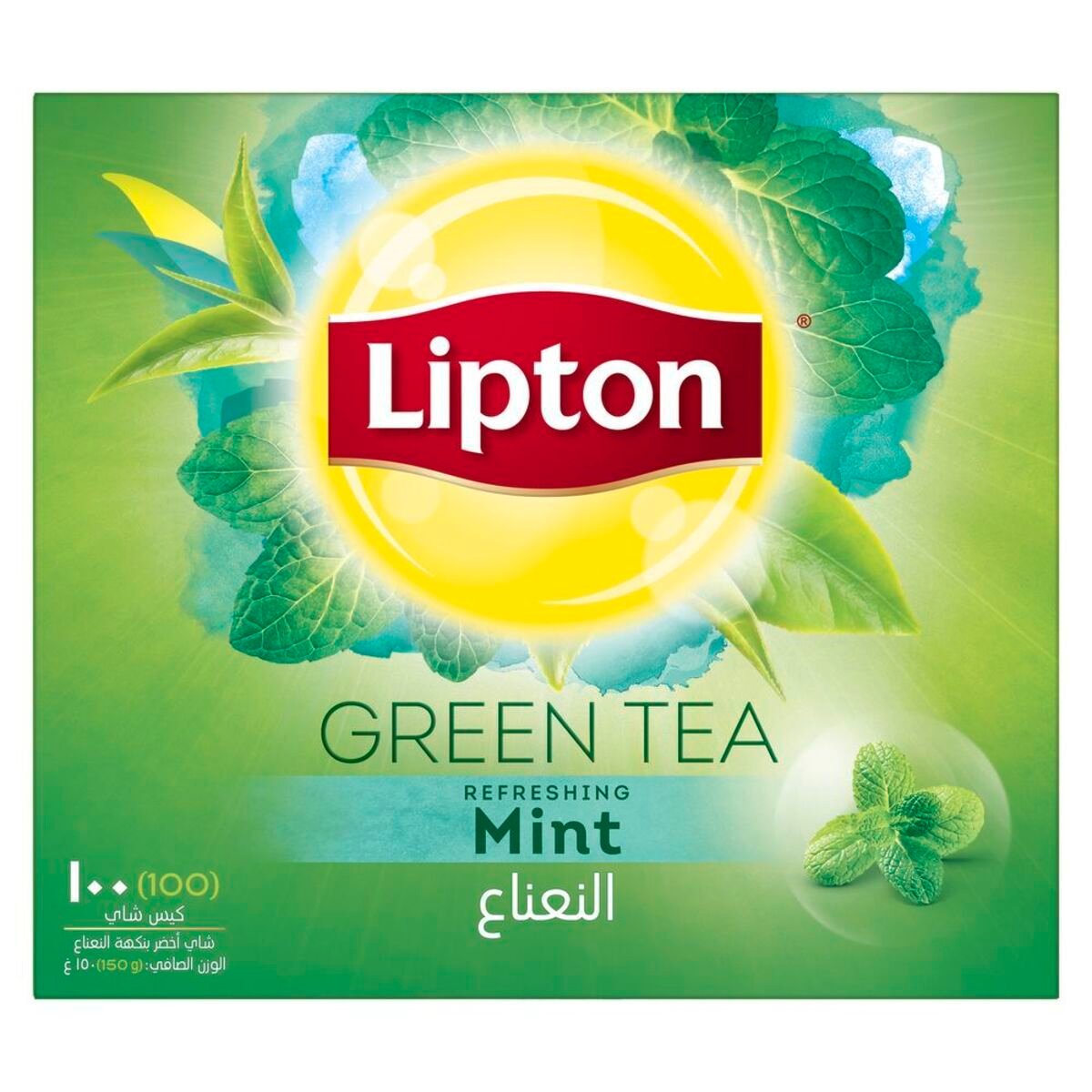 Lipton Green Tea Mint Value Pack 100 Teabags