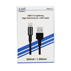 X.Cell USB Lightning Cable CB-AL1.5 Black