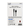 X.Cell USB Lightning Cable CB-AL1.5 Black