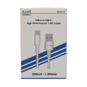 X.Cell Type C-USB Cable CB-AC1.5 White